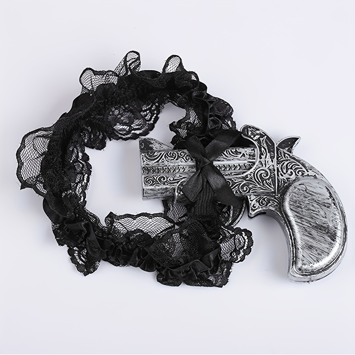 1pc bow garter belt pirate lace bow leg ring sword leg - Temu New Zealand
