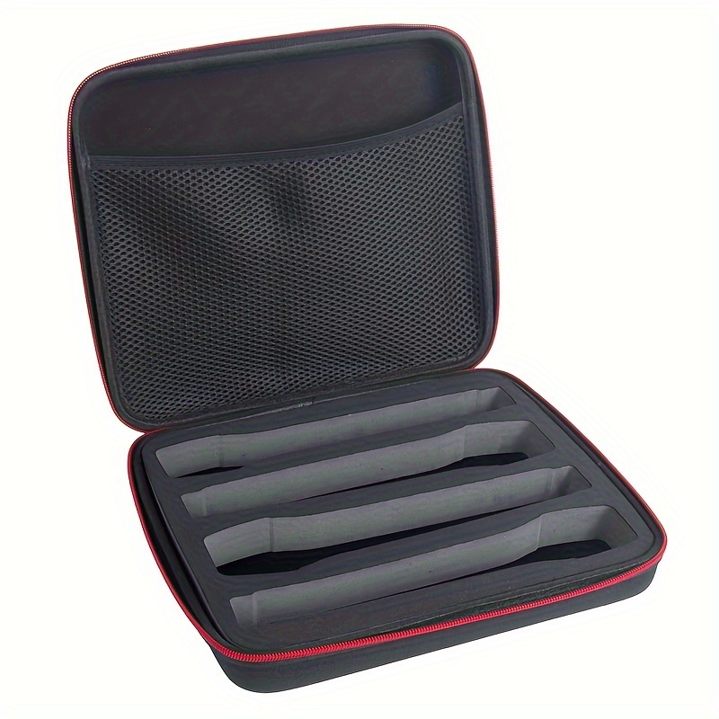 

Portable Wireless Microphone Storage Case - Eva Hard Shell With Lining, Black & , Home Parties, Karaoke Nights & Outdoor Performances, Portable Microphone Storage | Sleek Black Case | Eva Material