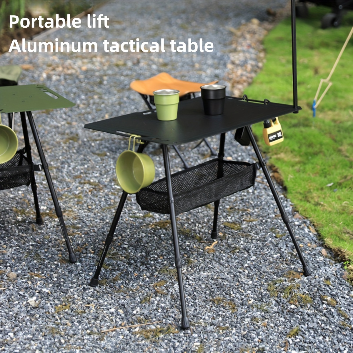 

Outdoor Super Light Tactical Table Foldable Portable Lifting Igt Table Lightweight Camping Equipment Ins Picnic Table