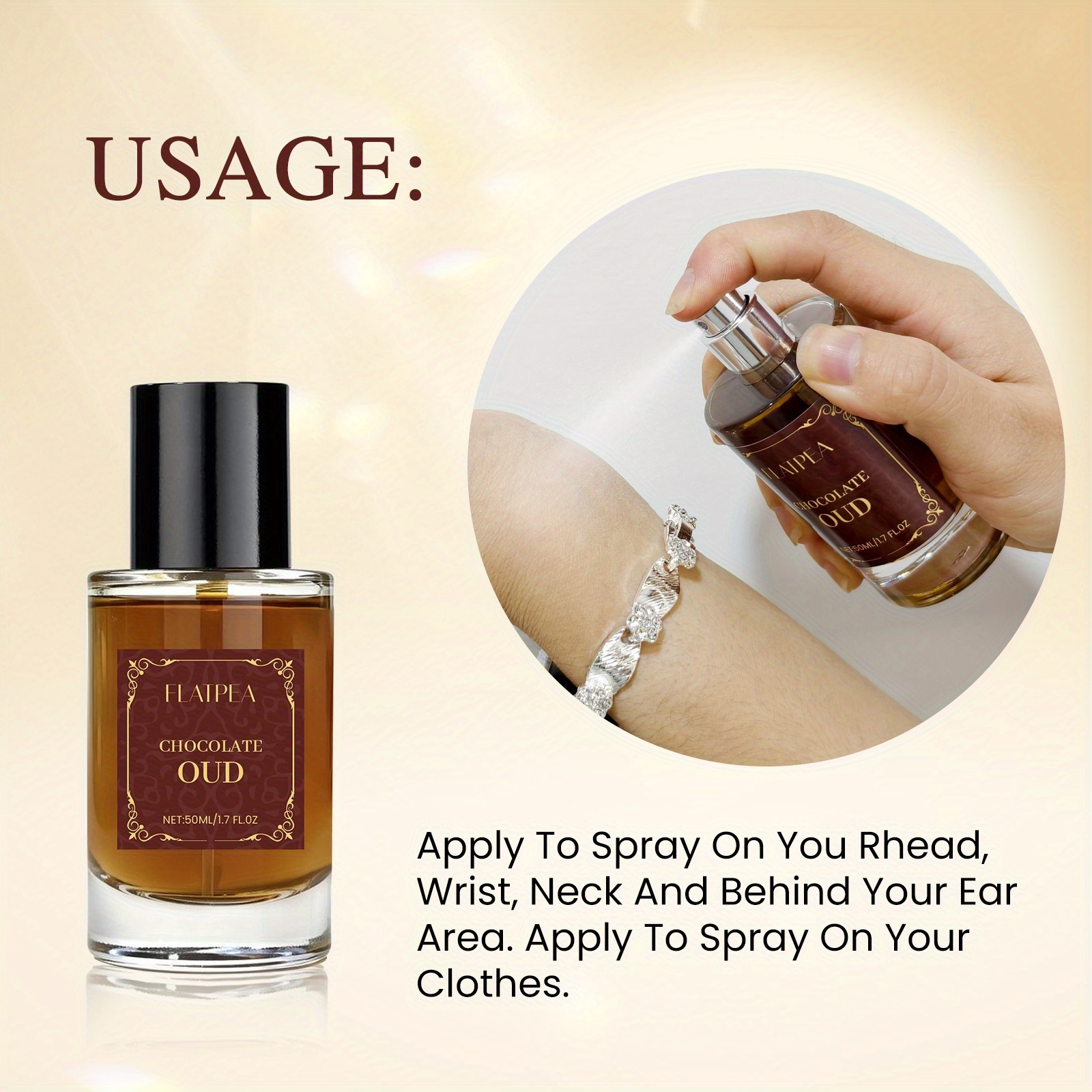 عطر رجالي فرمون مع شوكولاتة - بخاخ أو زيت دوار - يدوم طويلاً - هدية مثالية - Image 13