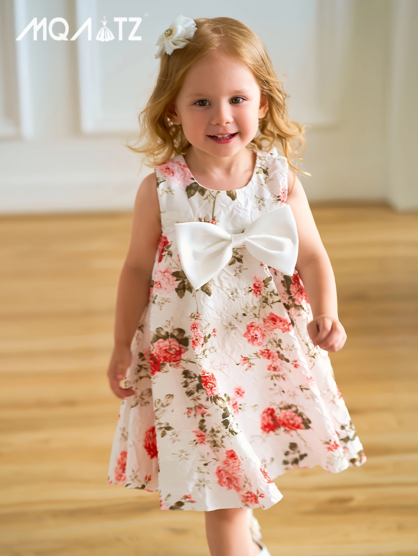 Floral baby outlet gown