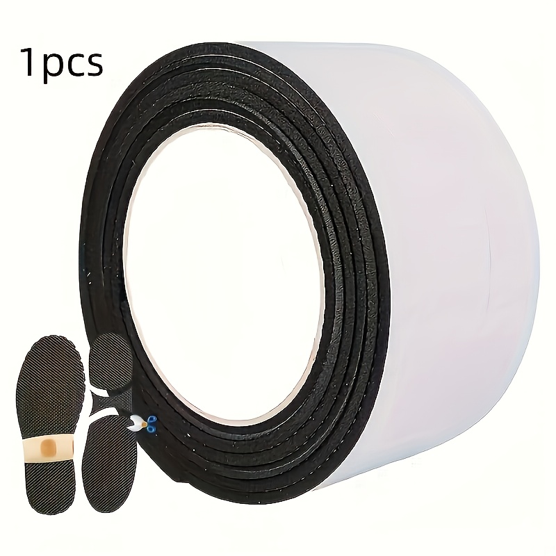 Image of 1pc 10.01cm Wide X 100.0cm Long Protector - Shoe Sole Protector, Anti-slip Heel Insole, Durable Sole Protector, Self-adhesive , Boot And Shoe Repair Kit