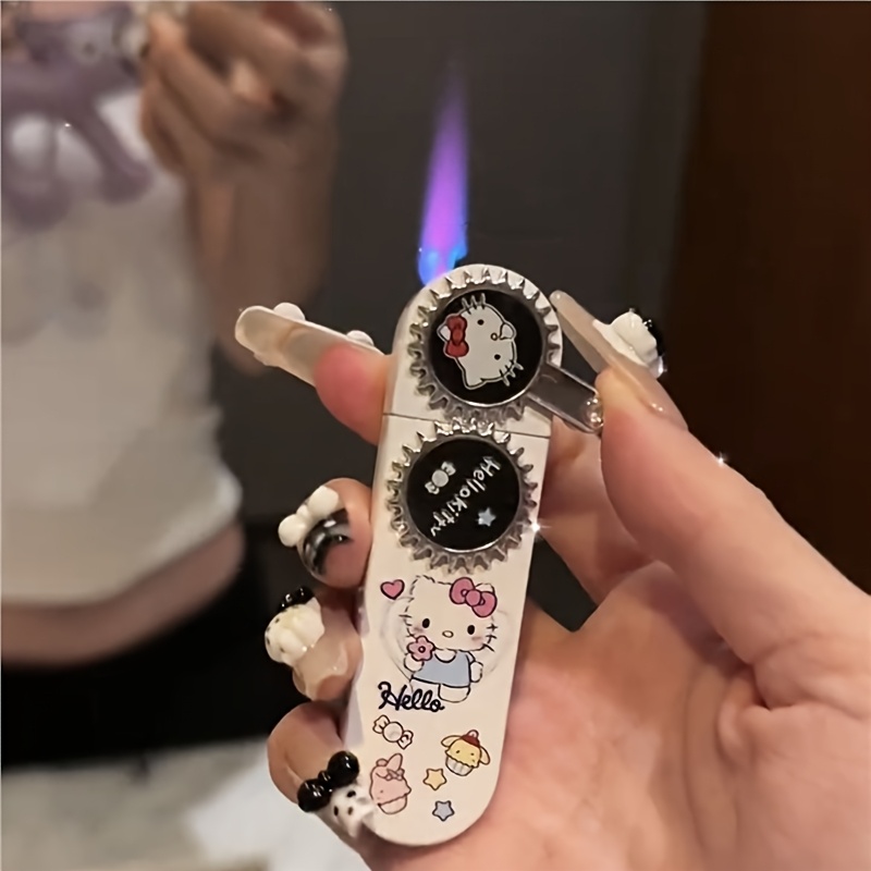 (No *)* Cat Lighter with * * * Lighter, Windproof * Cute * Cartoon Lighter,  for *