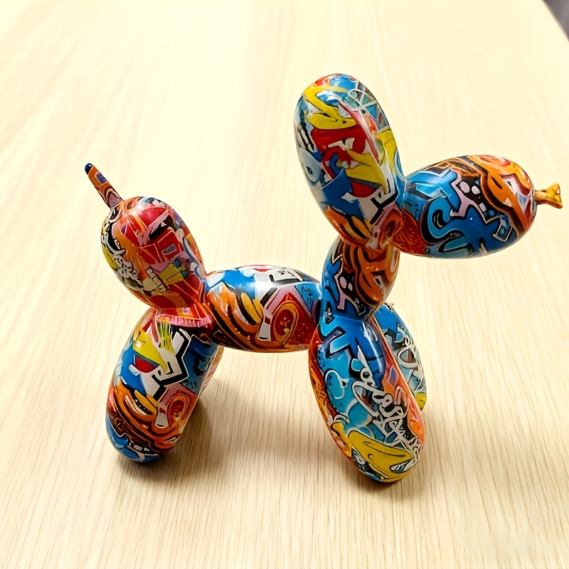 Image of Colorful Balloon Dog Ornament