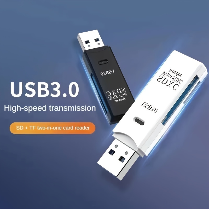 

2 In 1 Usb 3.0 Sd Tf Adapter