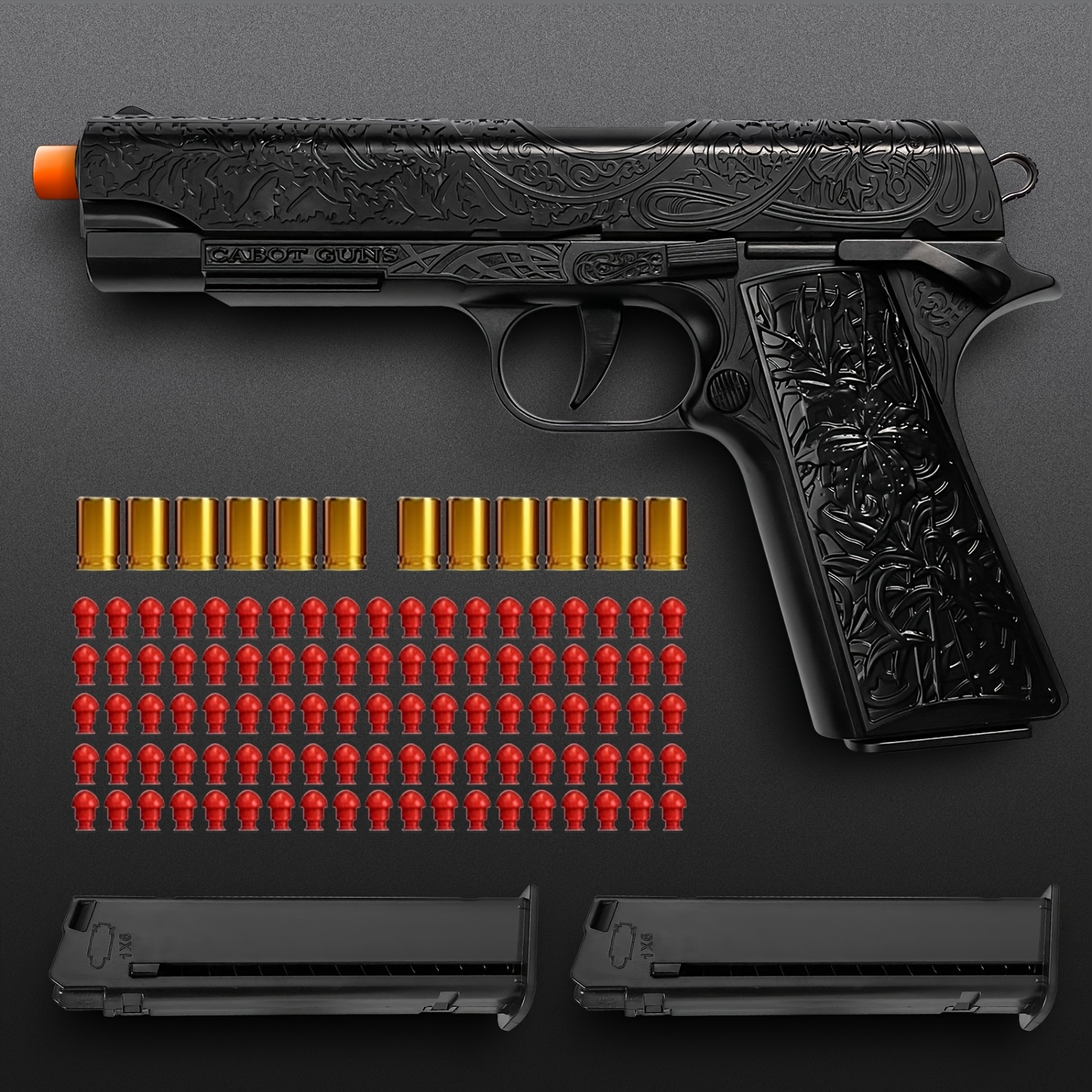 m1911 soft gun toy pistol 120 s 12 shells 2 - Temu