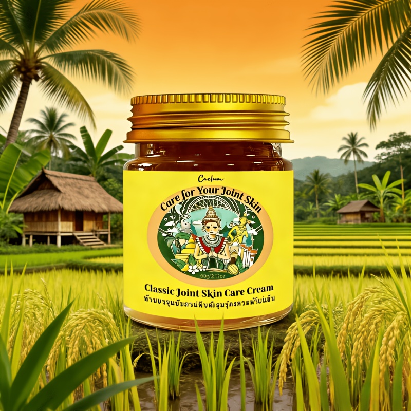 Thailand Herbal Joint Skin Cream | With Lavender, Arnica & | Fast-absorbing, Non-greasy Texture For Daily Use