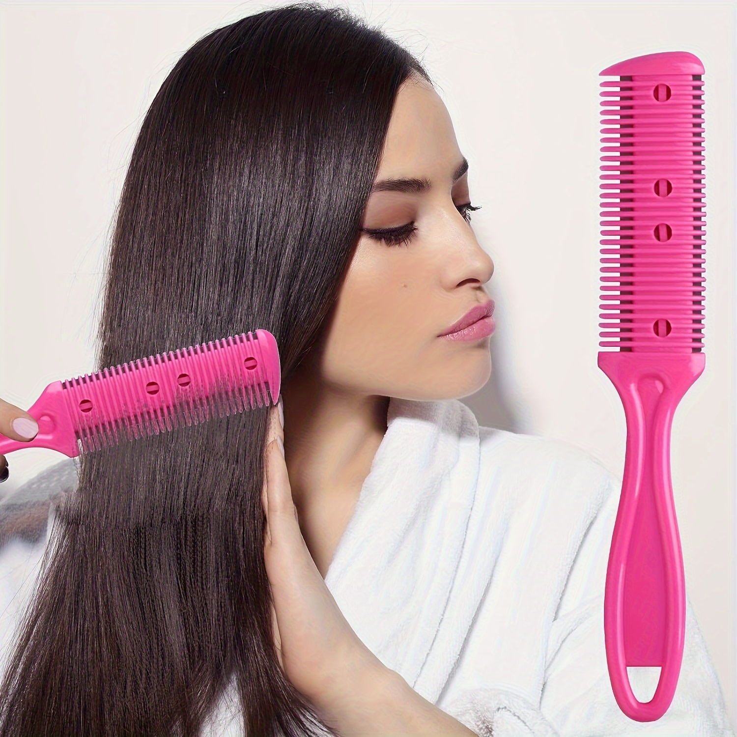 3pcs Professional Trimmer Razor Dual Side Cutting Scissors Set