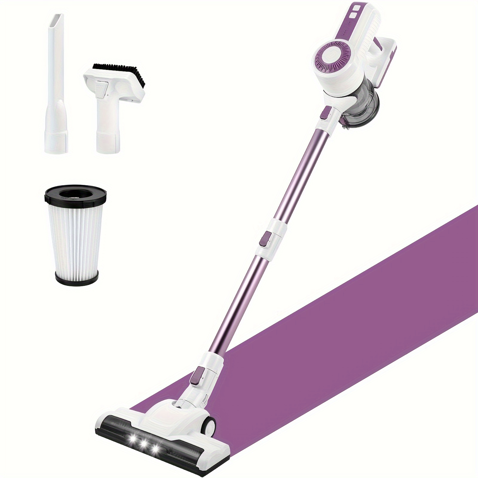 Moosoo XC1 Lightweight Cordless Stick Vacuum Cleaner 