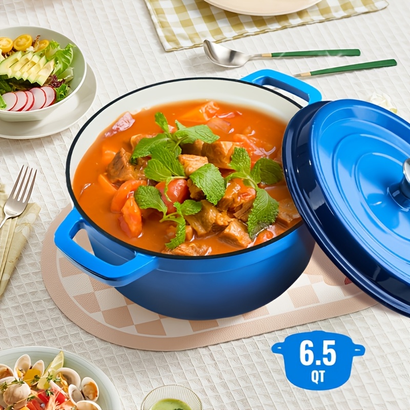 Cookware Pots Sulives Dutch Oven Reviews PRE-SEASONED CAST IRON