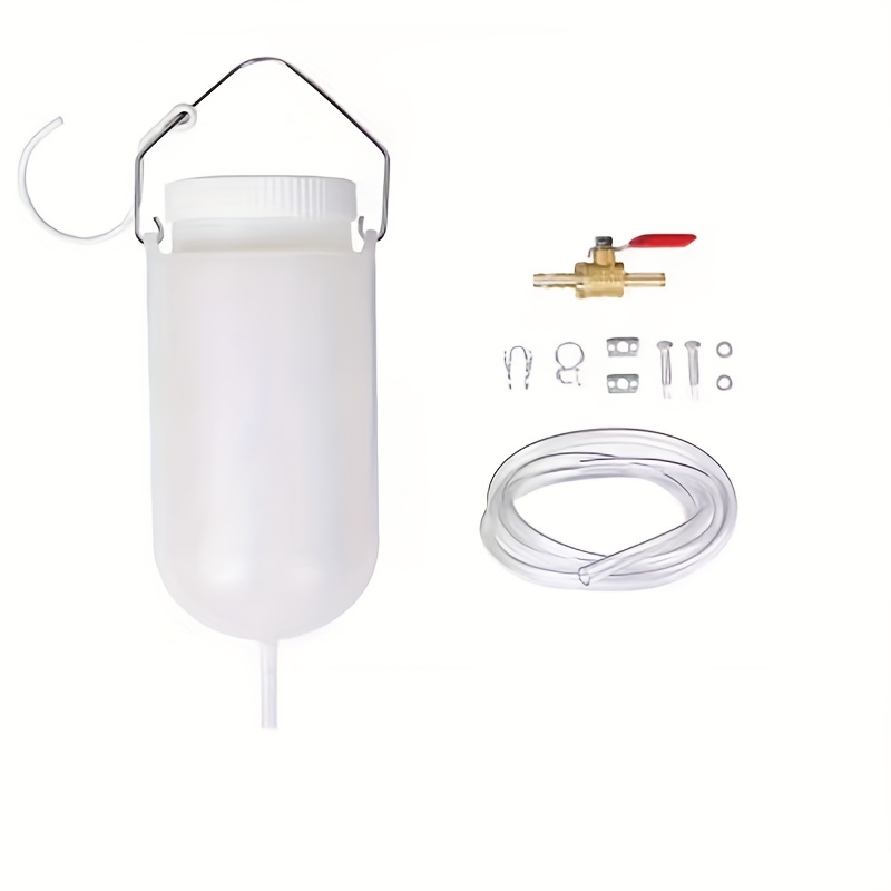 E-shop 1Set Motorrad 1 Liter Hilfskraftstofftank & Vergaser-Ausgleichswerkzeug Motorrad Benzintanks Teile für Motorrad Fahrrad Einstellung
