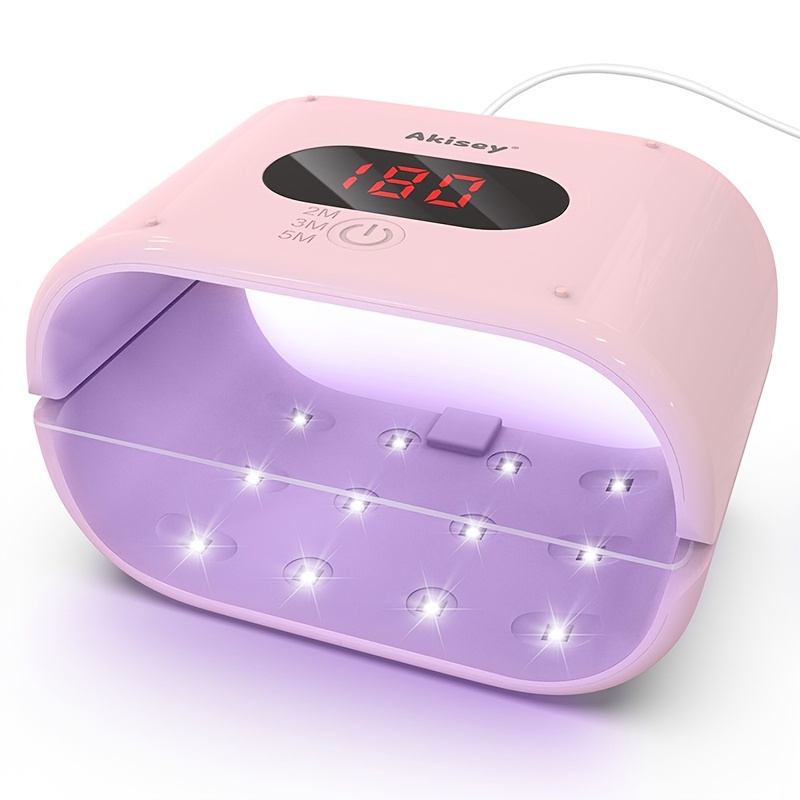 TEMU Double-sided Lamp, 36w Resin Lamp With 24 Led Beads, Long-lasting Dual-sided Setting, 2m, , 5m, Detachable For Use In Resin Curing, Jewelry