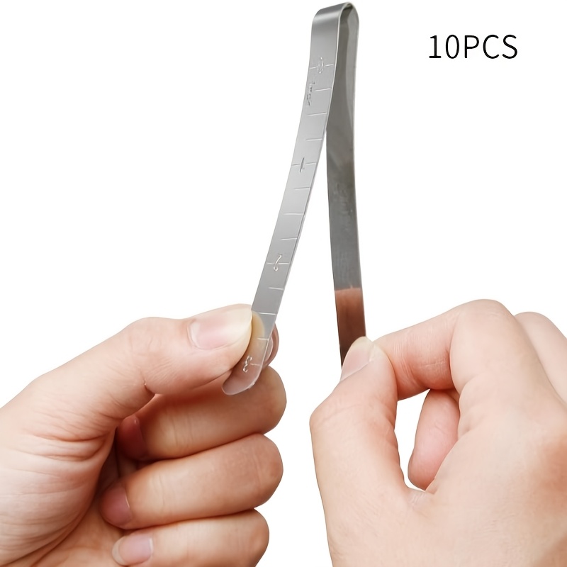 5 20pcs hemming clip sewing clip measuring ruler mark sewing project quilting supplies 3 inches