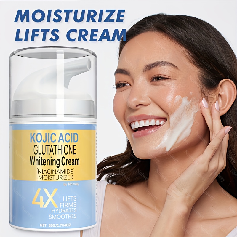 50g kojic acid glutathione cream niacinamide moisturizer
