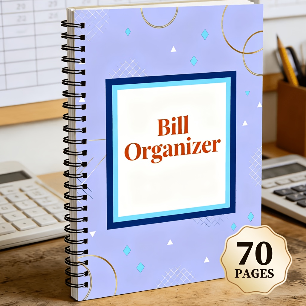 TEMU 70-page Ledger Notebook, Family , Expense Recording, , Income And Expenditure Tracking, Suitable For Home, School, And Business Use, Supports