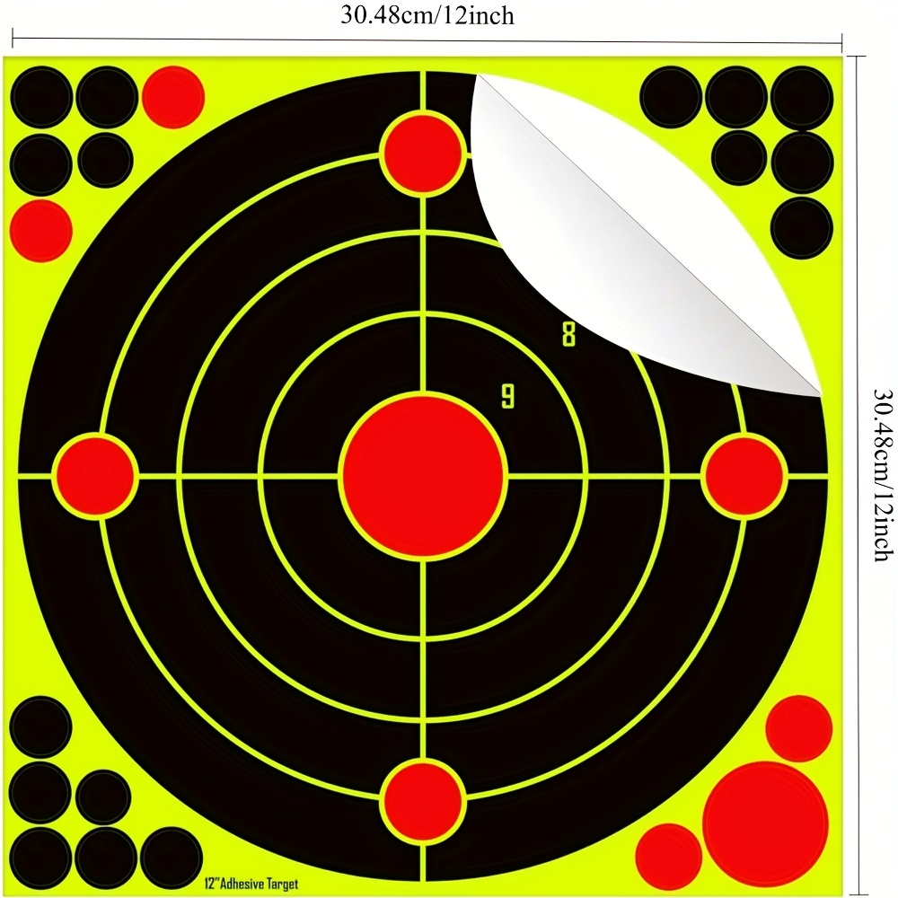 40 count 12x12 inch splatter targets training paper   into bright fluorescent yellow   impact high visibility splatter targets