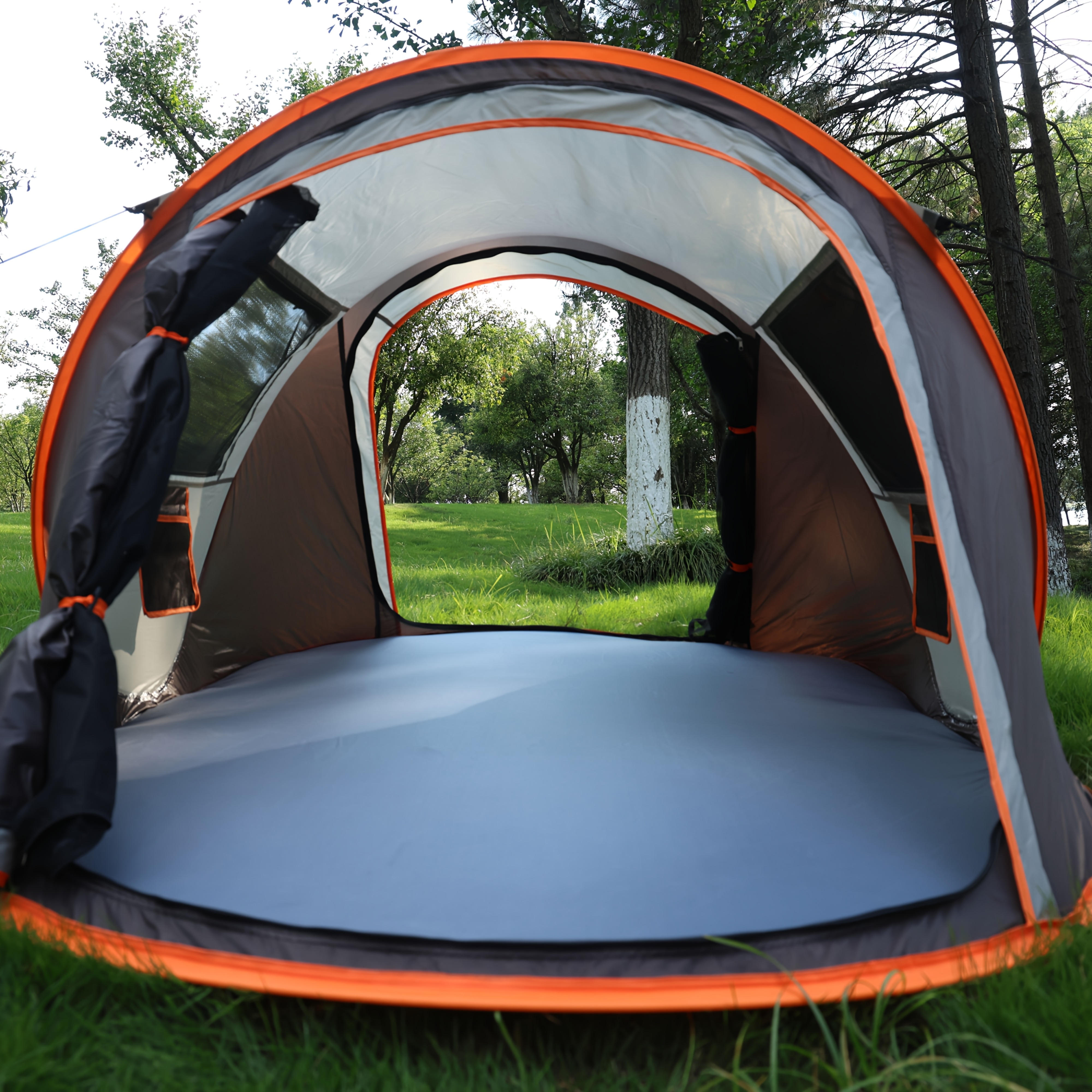 Fully Automatic up Small Tent For Outdoor Tent Material 190T Polyester PU2000mm Bottom Cloth 210D Oxford Cloth PU2000mm Bracket Glass Fiber