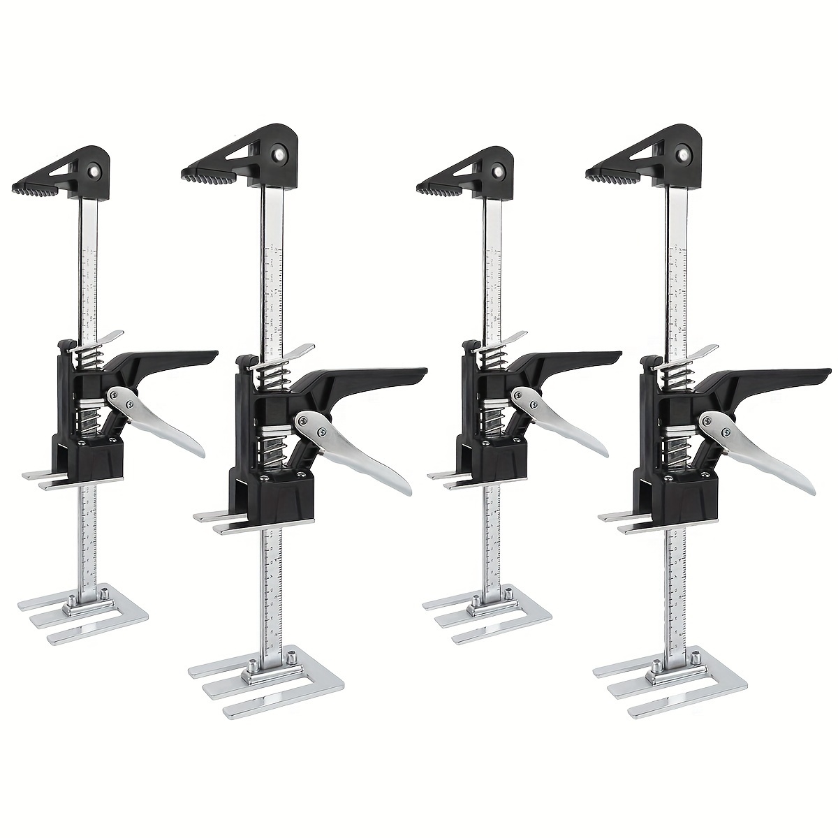 TEMU 4pcs Labor Saving Arm Lift15.5in, All-aluminum Material With Non-slip Mat And Non-slip Base, Drywall Lifts Bearing 350lbs Raised To 9.5in,