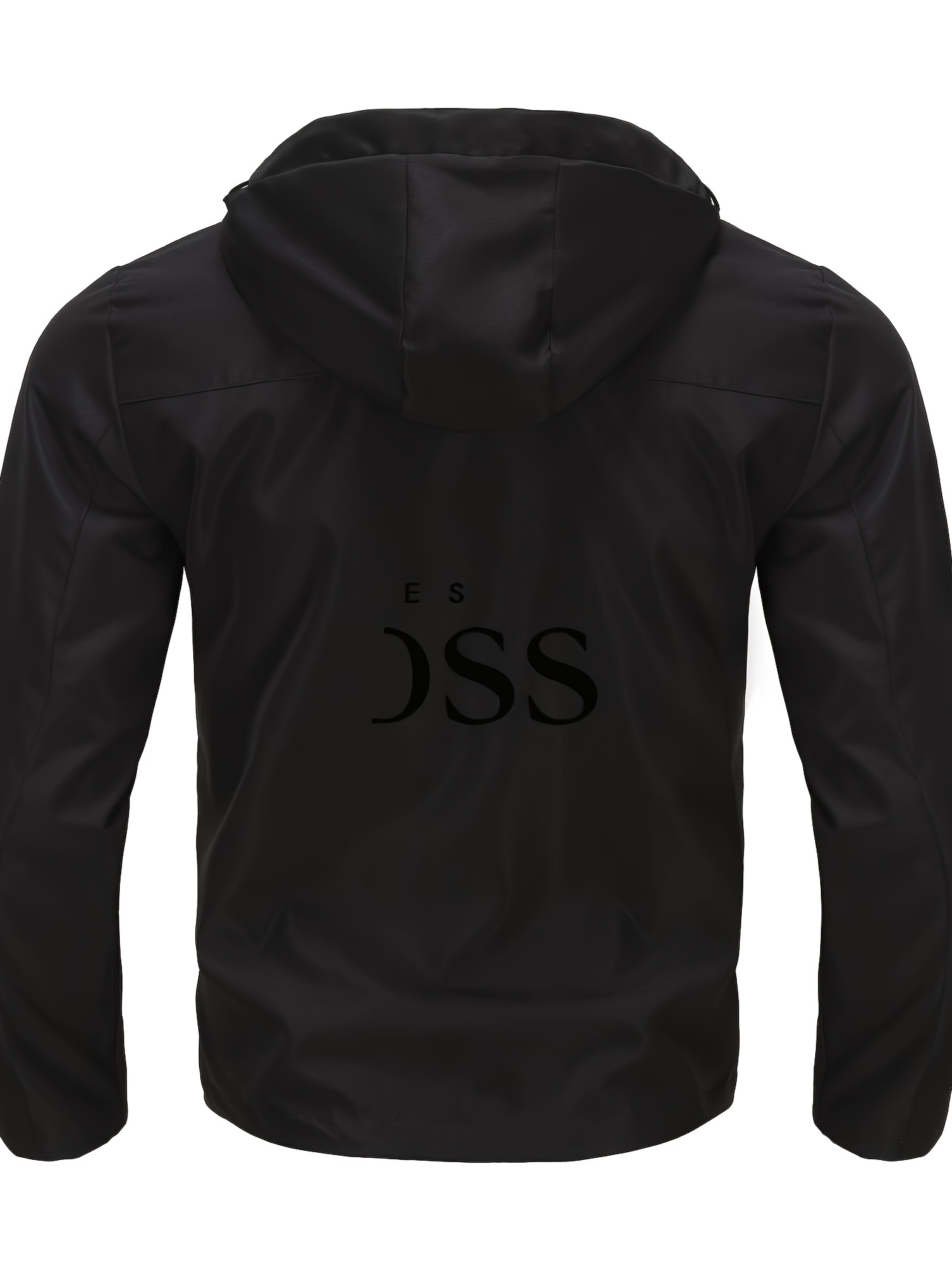 Heren Mode Hoogwaardige Geprinte Capuchon Rits Motorrijders Winddichte Rijjas met Binnen- en Buitenzakken, 100% , Lange Mouwen, Regular Fit, Rits Sluiting, Urban Casual Stijl, Geschikt voor Buitensporten, Wandelen, Reizen, Dagelijks Duurlopen en Fietsen, Lente en Herfst Windbreaker