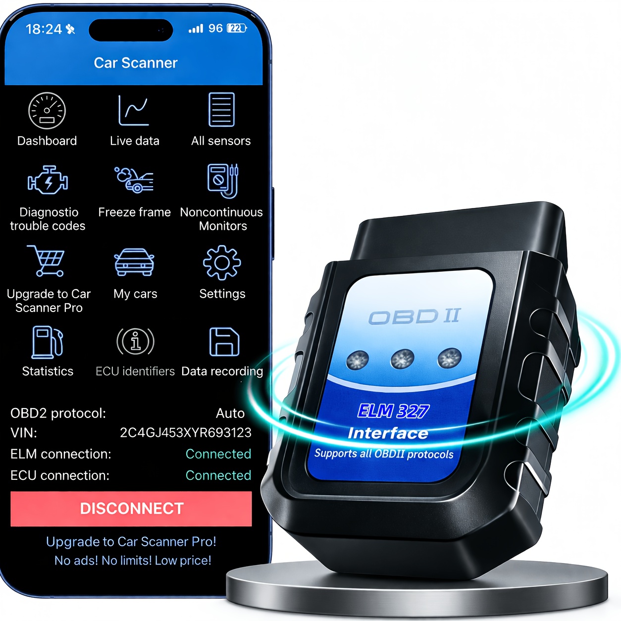 car scanners sold on Temu United States