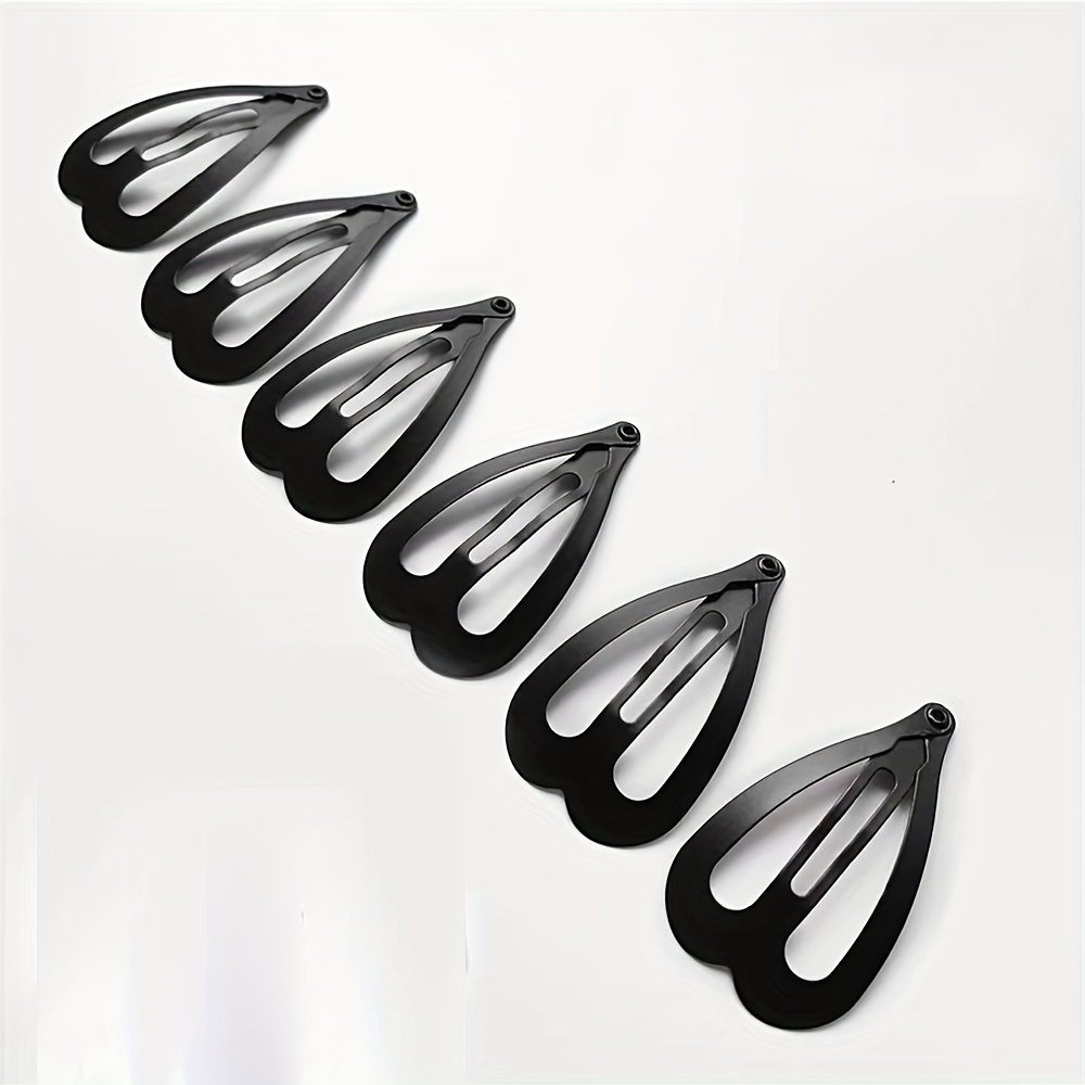 Pack Of 6 Korean Hot-selling Headwear Non-slip High-value Clips Unisex High-quality Drop-resistant Fashion Bb Clips