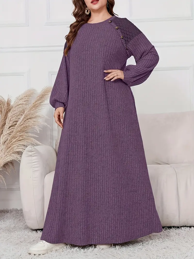 plus size womens plus size elegant maxi dress long sleeve - Temu plus size womens plus size elegant maxi dress long sleeve - Temu