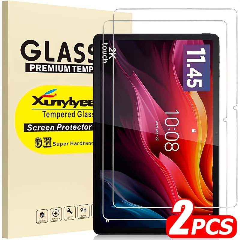 TEMU Набір з 2 шт. - Підходить для for Tab P11 Pro 11,5 дюймів 2020 - Високоякісне загартоване скло для захисту екрану, твердість 9H, без бульбашок,