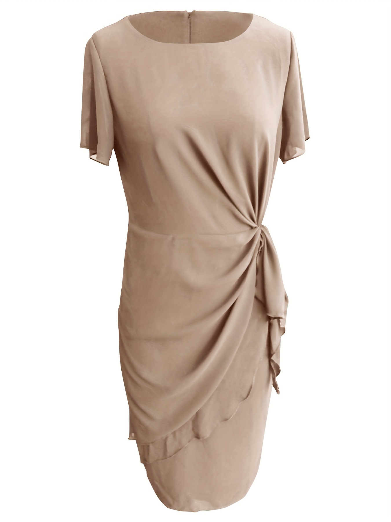 womens party dress wedding guest dress length dress blue - Temu Italy