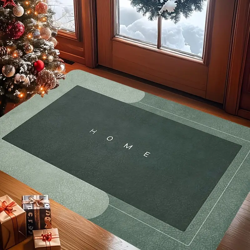 1pc super absorbent diatomaceous earth bathroom mats - quick-drying, non-slip floor mats, mats, ideal for bathroom, carpets, and bathroom door mats, water absorption Product details 6