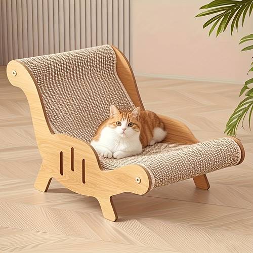 sturdy sisal rope cat scratcher chair durable scratch resistant casual sofa with a sturdy structure and high quality large cat lounge scratching toy
