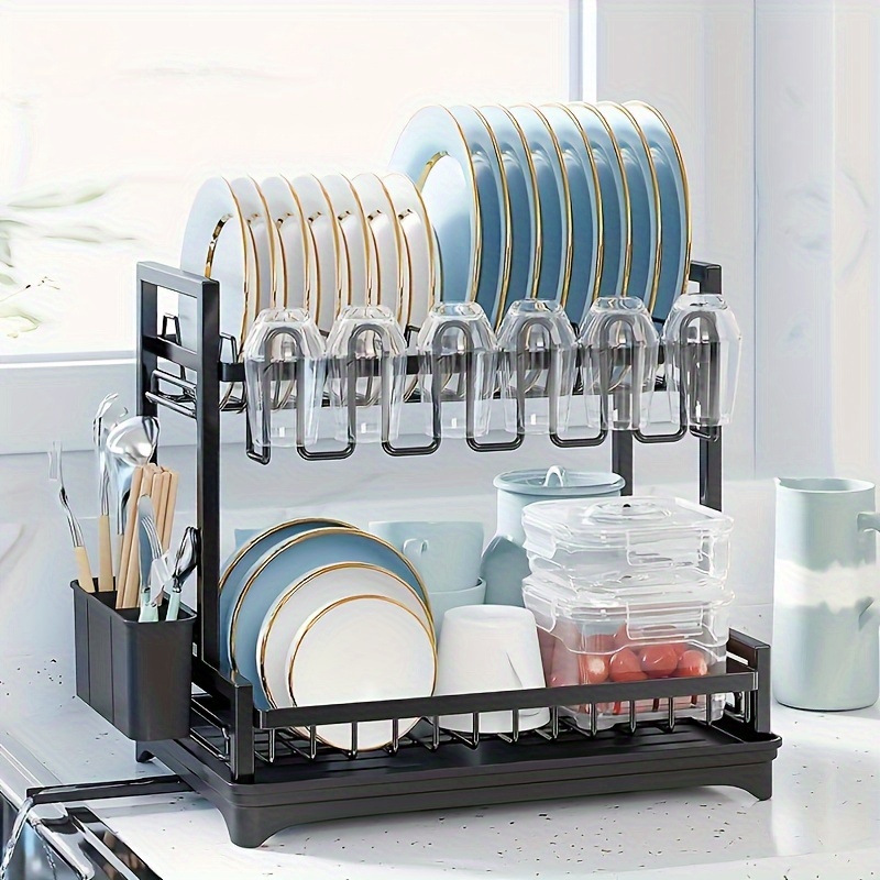 

Household Kitchen Drainage Bowl Rack, Plate Rack, Plate Rack, Dish Rack, Chopsticks Plate Storage Rack, Suitable For Kitchen