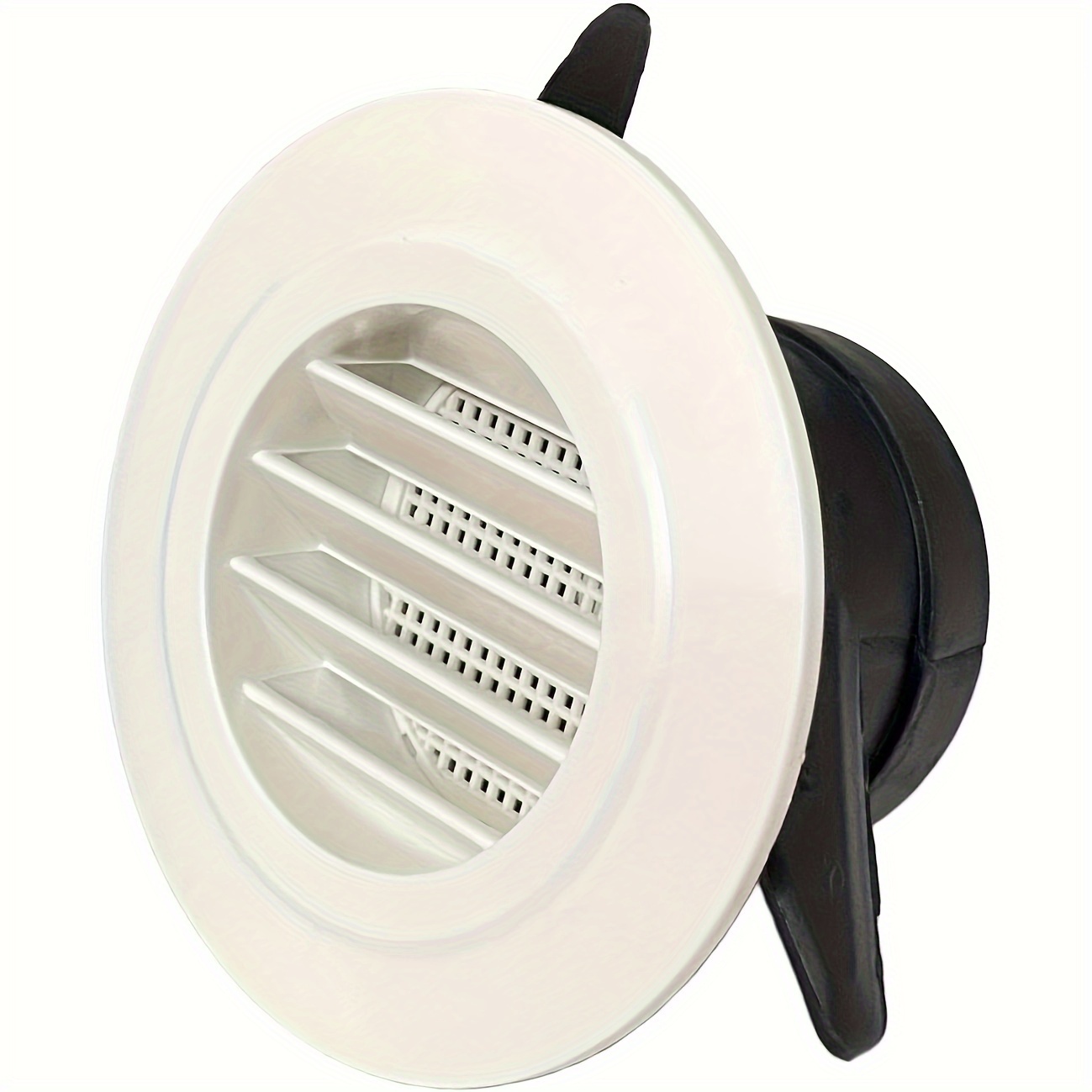 TEMU Ventilações/Difusores de Ar Redondos Ajustáveis em ABS - Adequados para Ar Condicionado Central e Sistemas de Ar