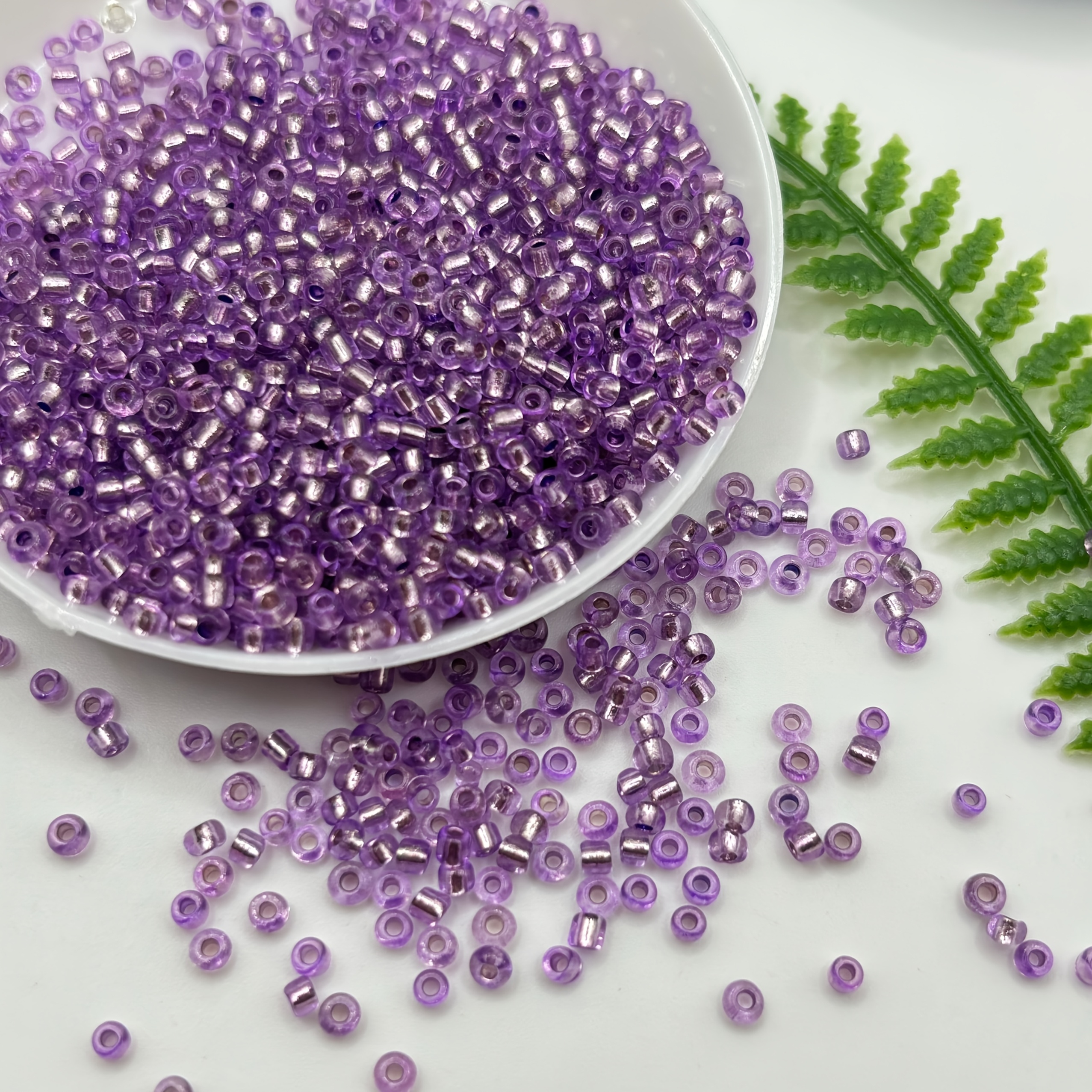 12000 2mm Mini Seed Glass Beads for DIY Jewelry Making
