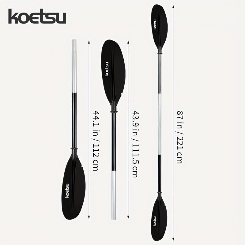 KOETSU Two-Stage Double Headed Kayak Aluminum Alloy Segmented Oars