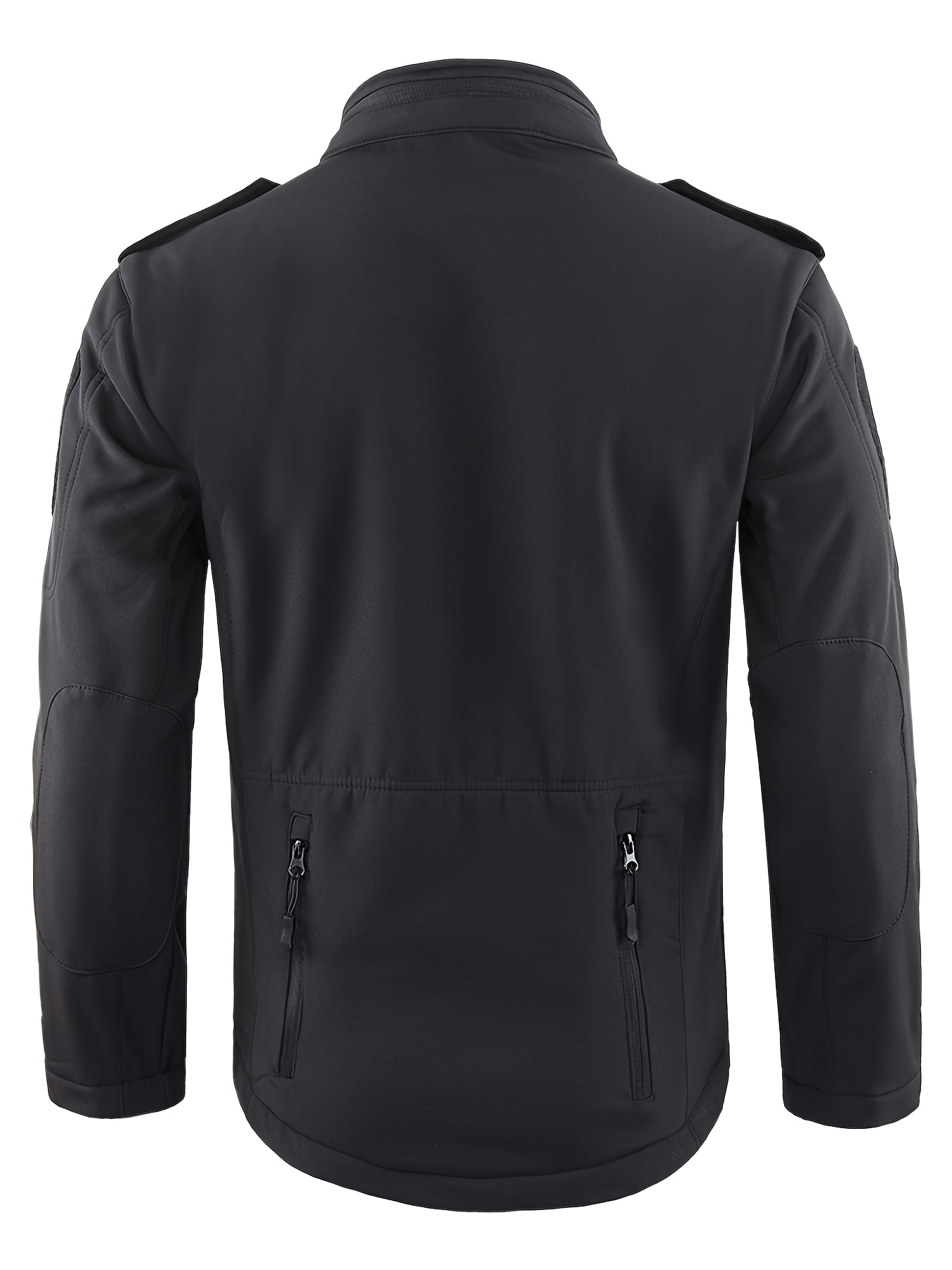 Men's Outdoor Softshell Jacket with Multi-Pocket Design for Mountaineering