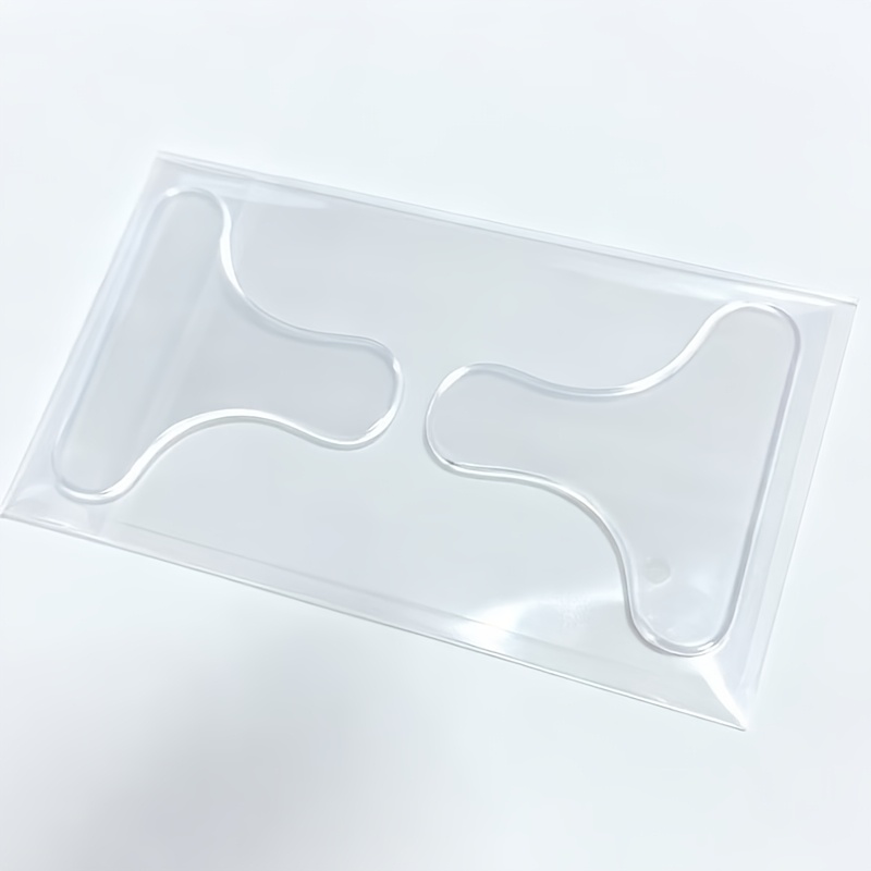 TEMU Patchs pour en silicone transparent de T pour femmes, patchs liftants pour le contour des yeux, sangles pour , matériau en silicone transparent,