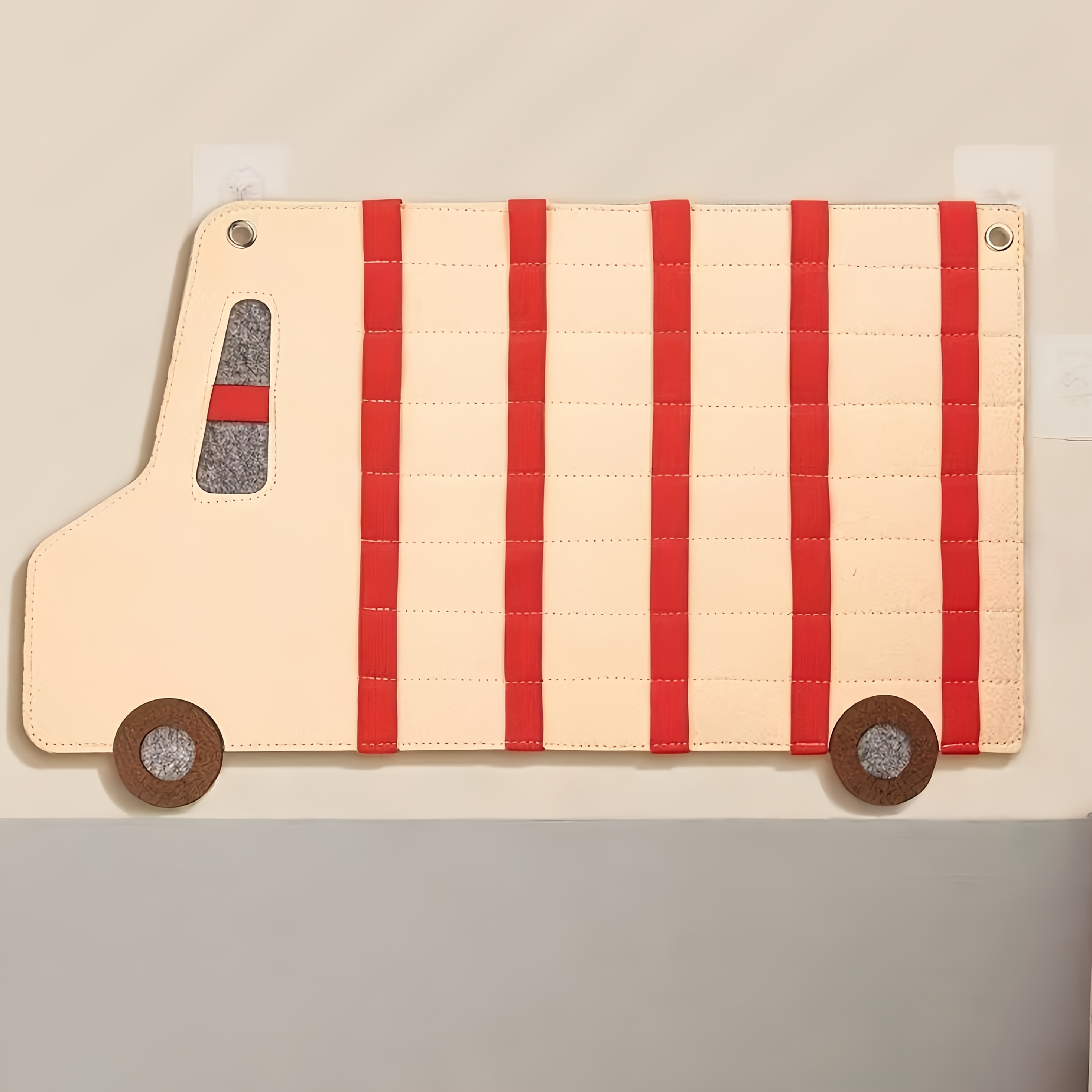 Image of 1pc Car Plush Toy Storage Rack, Fashionable Car Storage Hook, Suitable For Wall Hanging Decoration In Nurseries