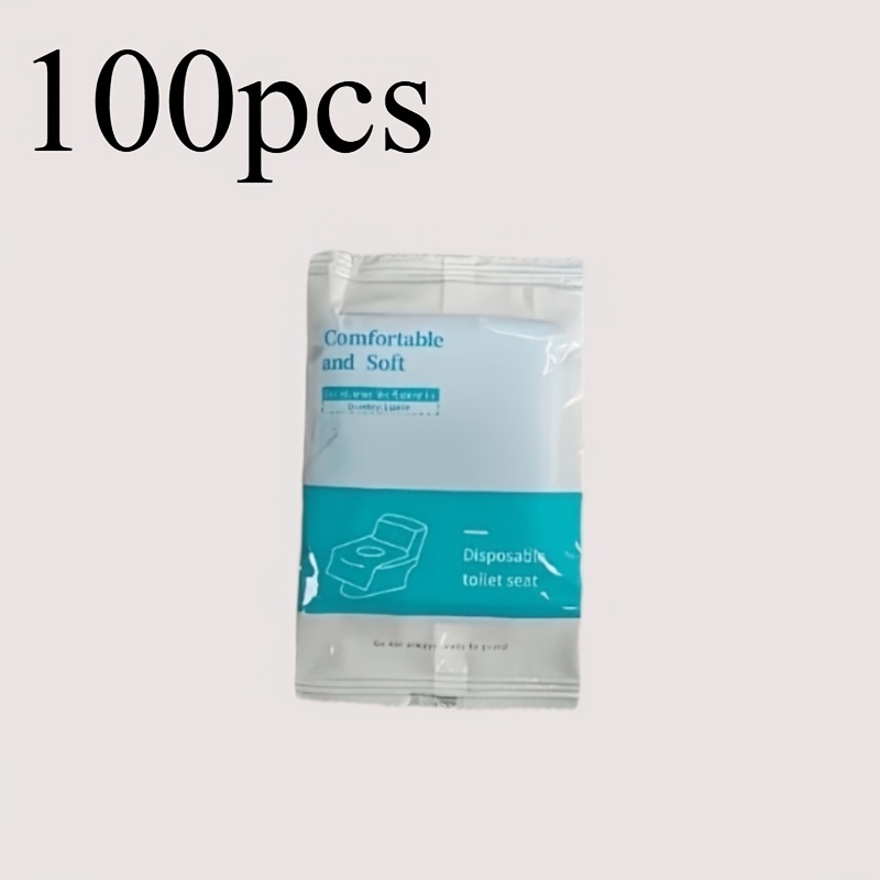 TEMU Travel Hygiene And ! Independent Portable Toilet Seat Cover, Home And Outdoor Multi-scene Applicable Convenient Accessory Portable Disposable