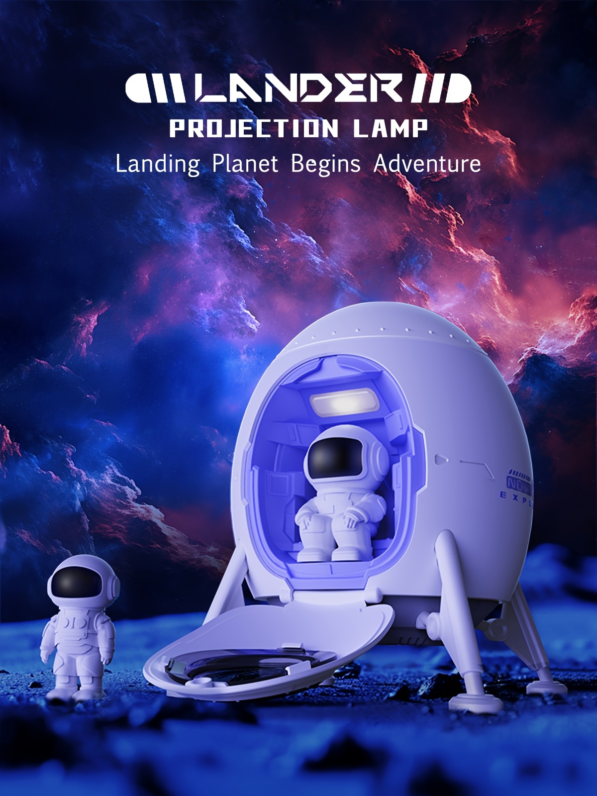 proyector galaxia astronauta control luz nocturna - Temu Colombia, image size:800x1067