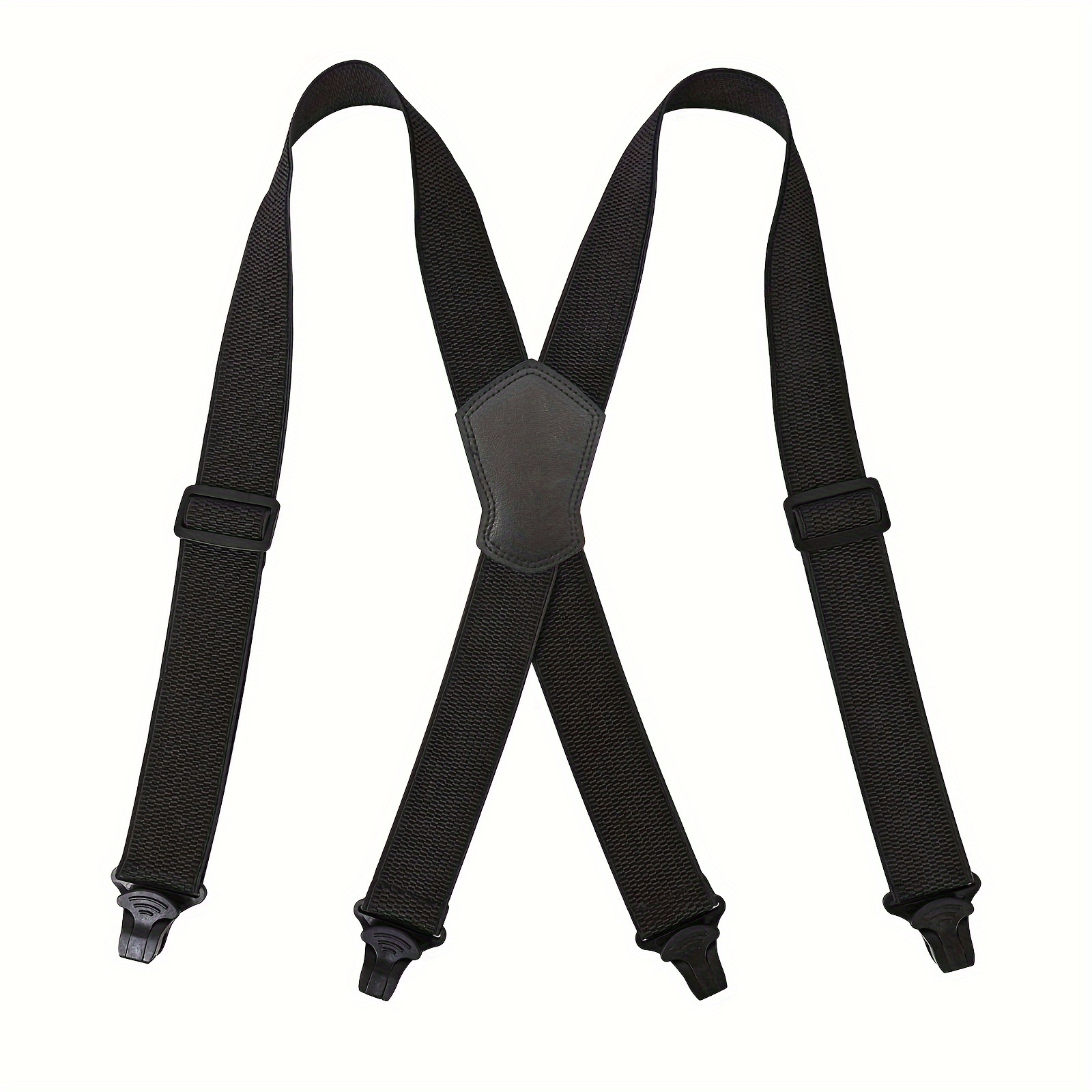 Men's High-elasticity Suspenders - 1.5" Wide, With Unique For Sports & Fashion