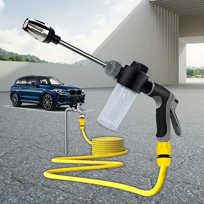 

Popular . High Pressure. Long Handle. Car Wash Spray . With Foam Bottle - Suitable For , Watering Plants And Garden Irrigation