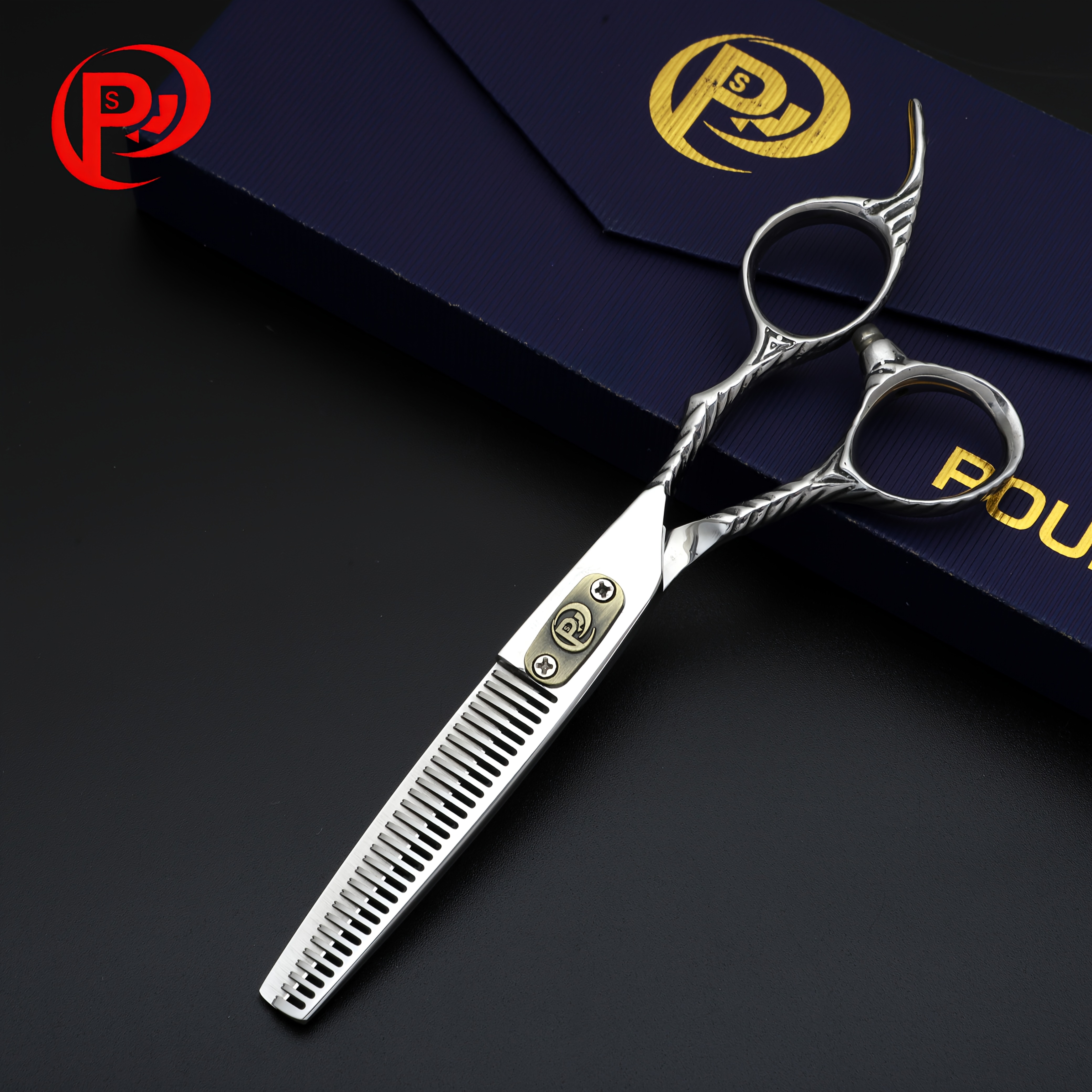 POULOS Advanced Professional Hair Scissors with Nano-Level Sharpness