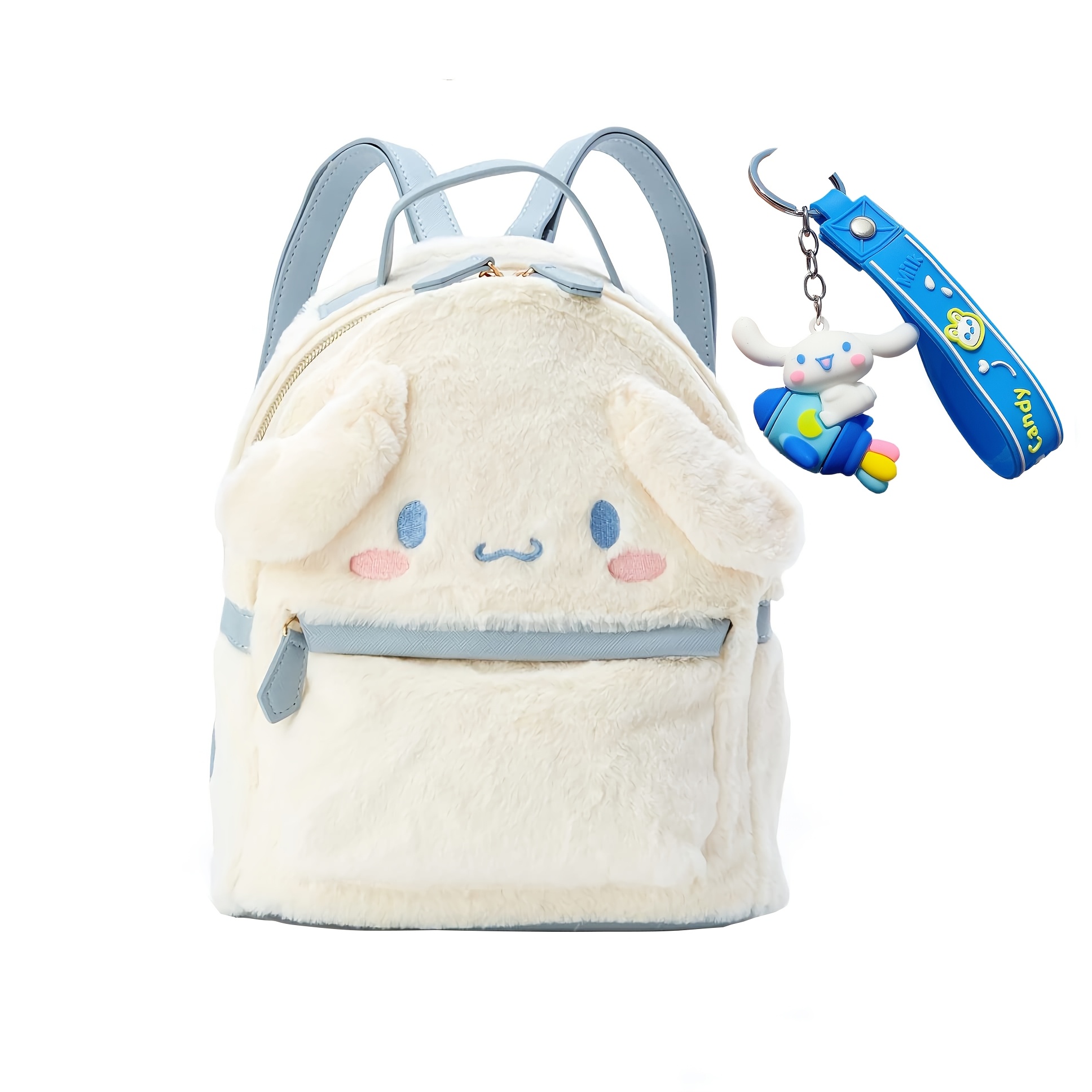 

Kawaii Women's Backpack Cute Plush Bag, Anime Backpack Cartoon Bag, Plush Backpack Mini Backpack, Give Small Gifts Plush Pendant Pendant.