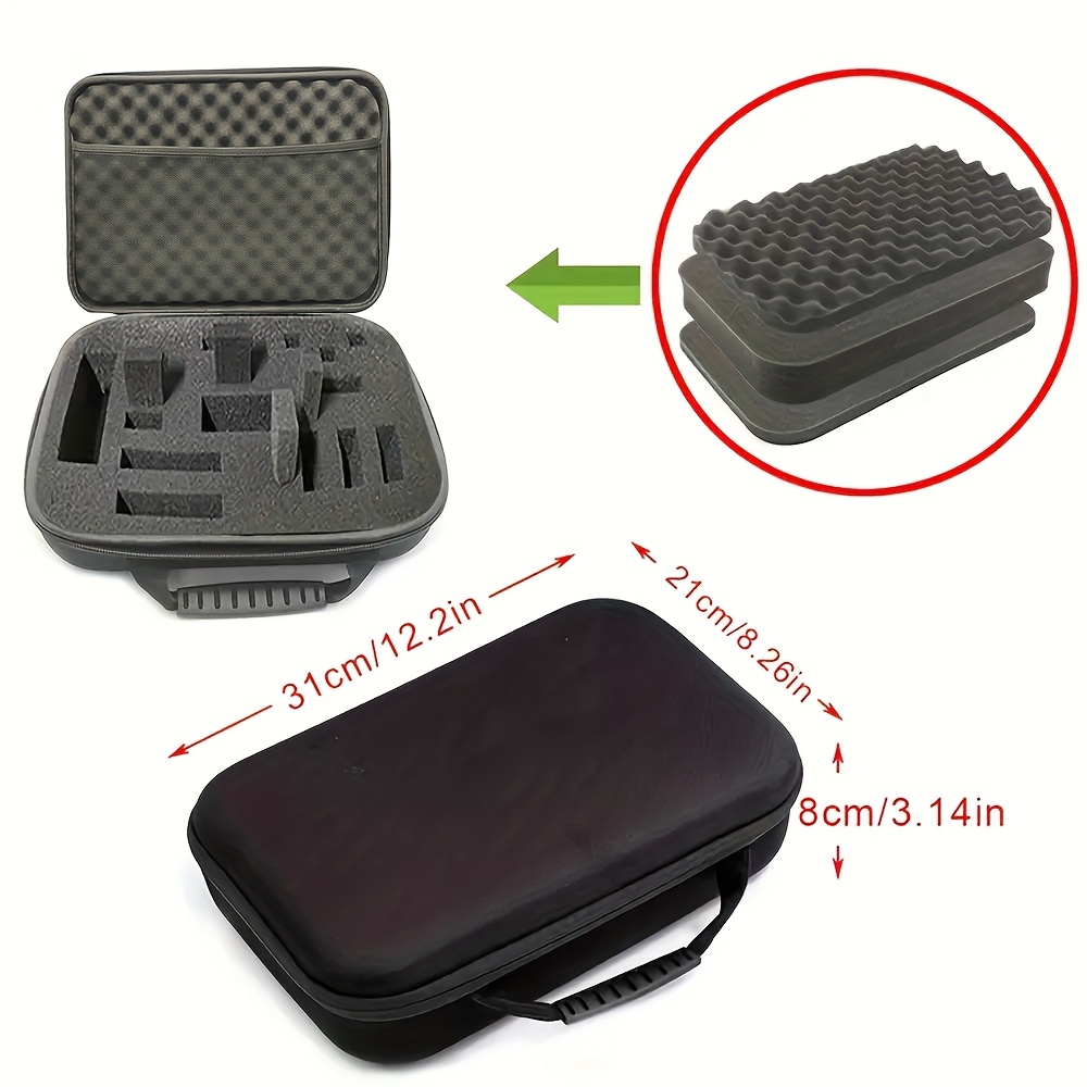 Outdoor Travel Storage Case Pouch Handbag For Electric Drills, Tools Bag Travel Storage Box