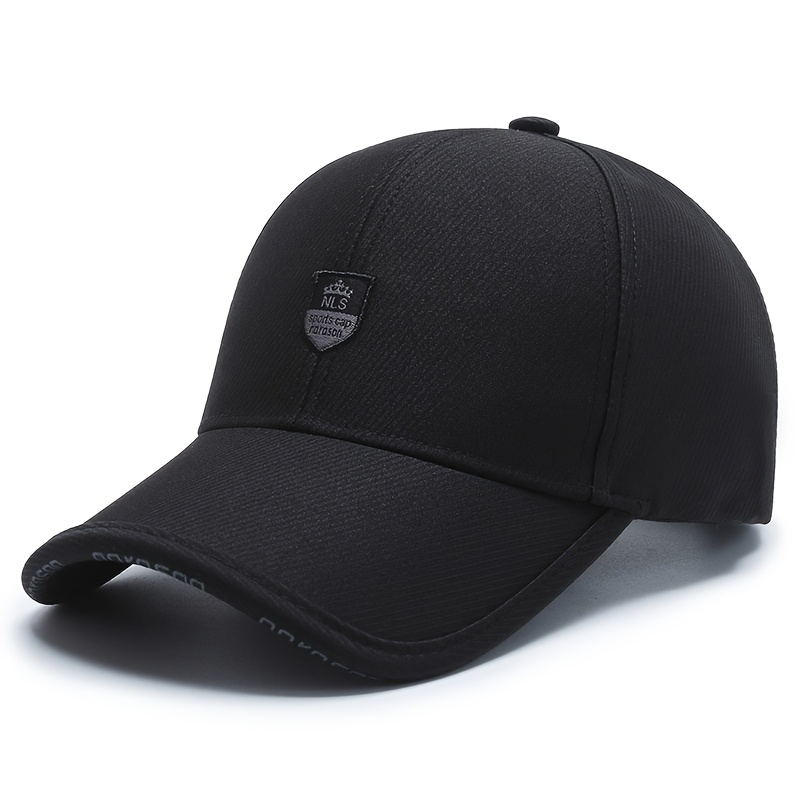 TEMU Nueva gorra de béisbol de moda para hombres de edad y ancianos, elegante gorra de papá para todo tipo de ropa, gorra de con ala curva versátil