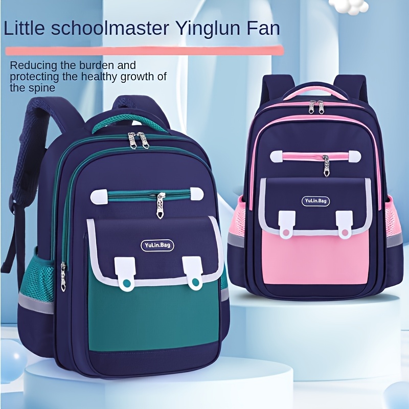 Kids Axolotl Backpack - 16 Inch School Bookbag, Large Capacity, Adjustable Straps, Oxford Cloth