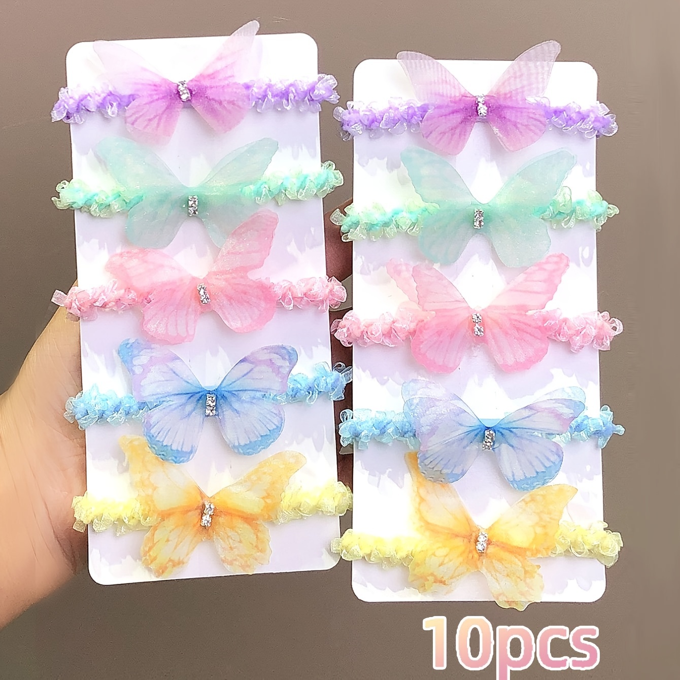 TEMU 10 Hair Ties For, Cute Scrunchies Hair Accessories