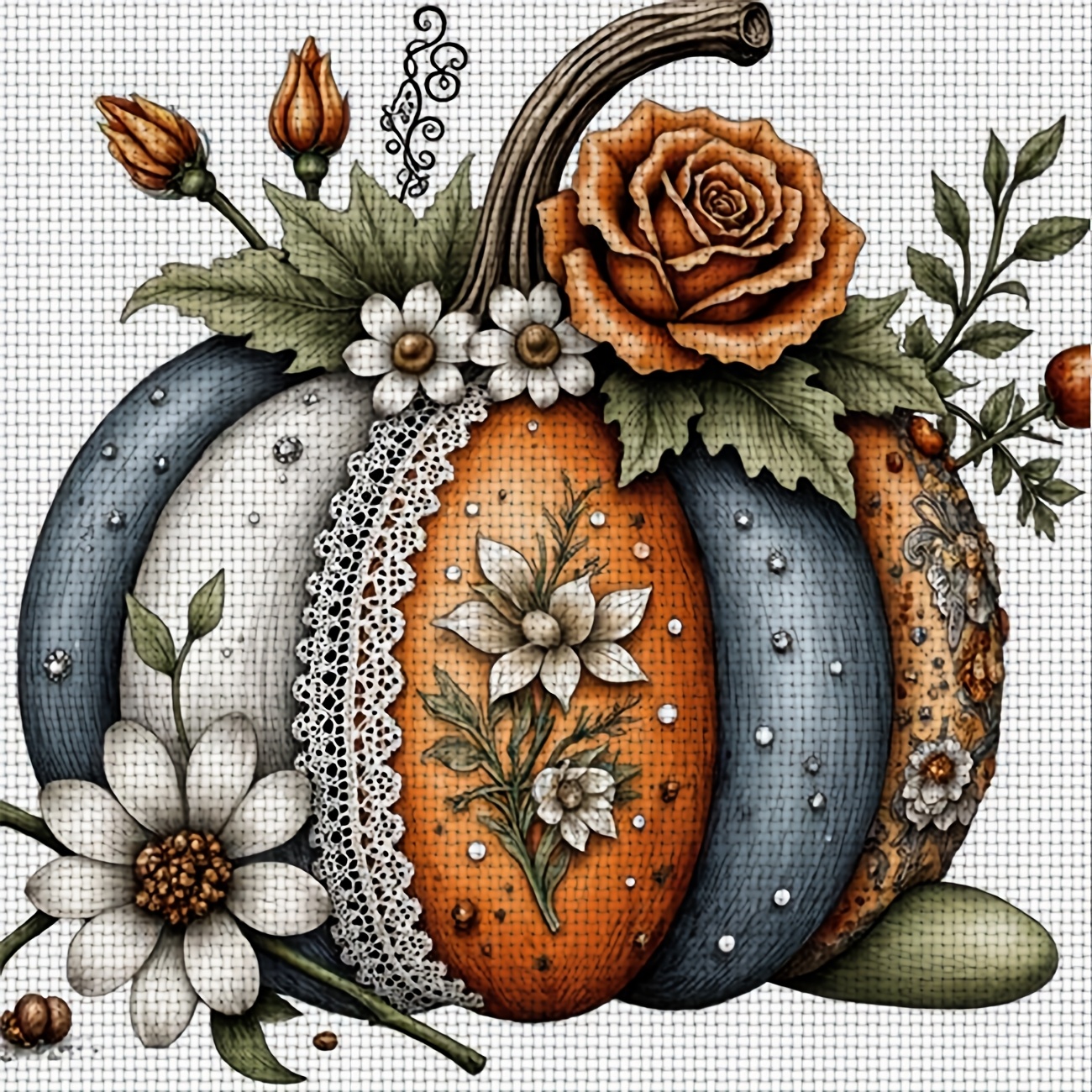 cross stitches patterns sold on Temu United States