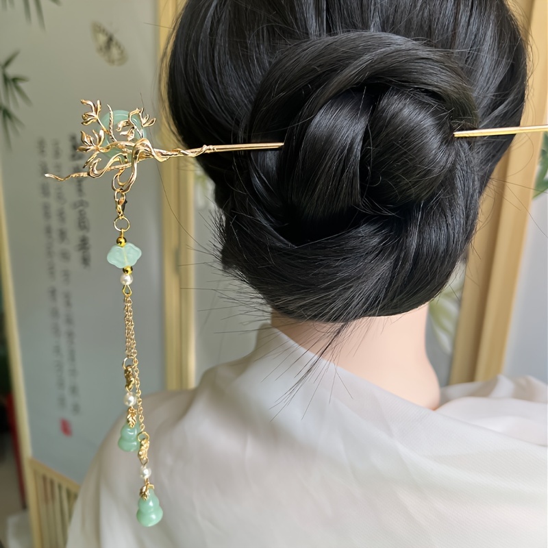 elegant chinese vintage tassel hairpin ancient style - Temu Canada
