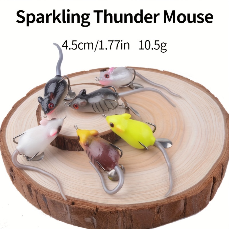 Mouse Fishing Lure Bass, Fishing Lure Mouse Rat